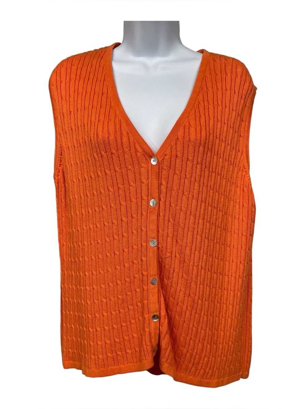 Foxcroft sweater vest size XL